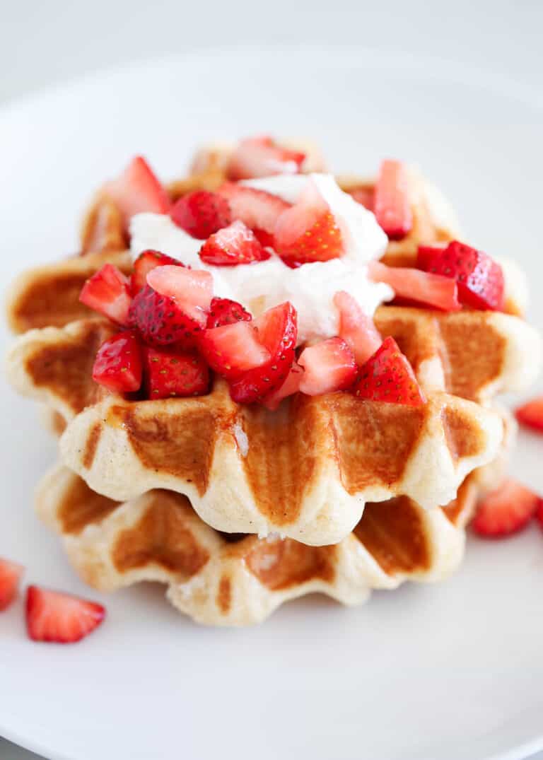 Liege Waffle Recipe I Heart Naptime