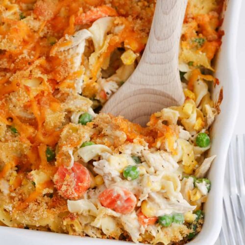 Easy Chicken Noodle Casserole - I Heart Naptime