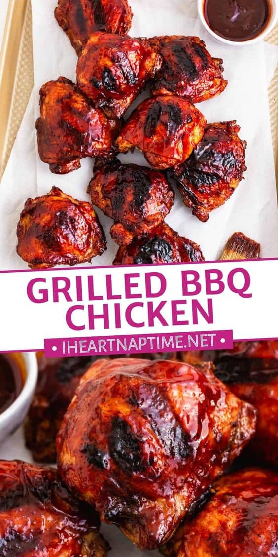 Grilled BBQ Chicken - I Heart Naptime