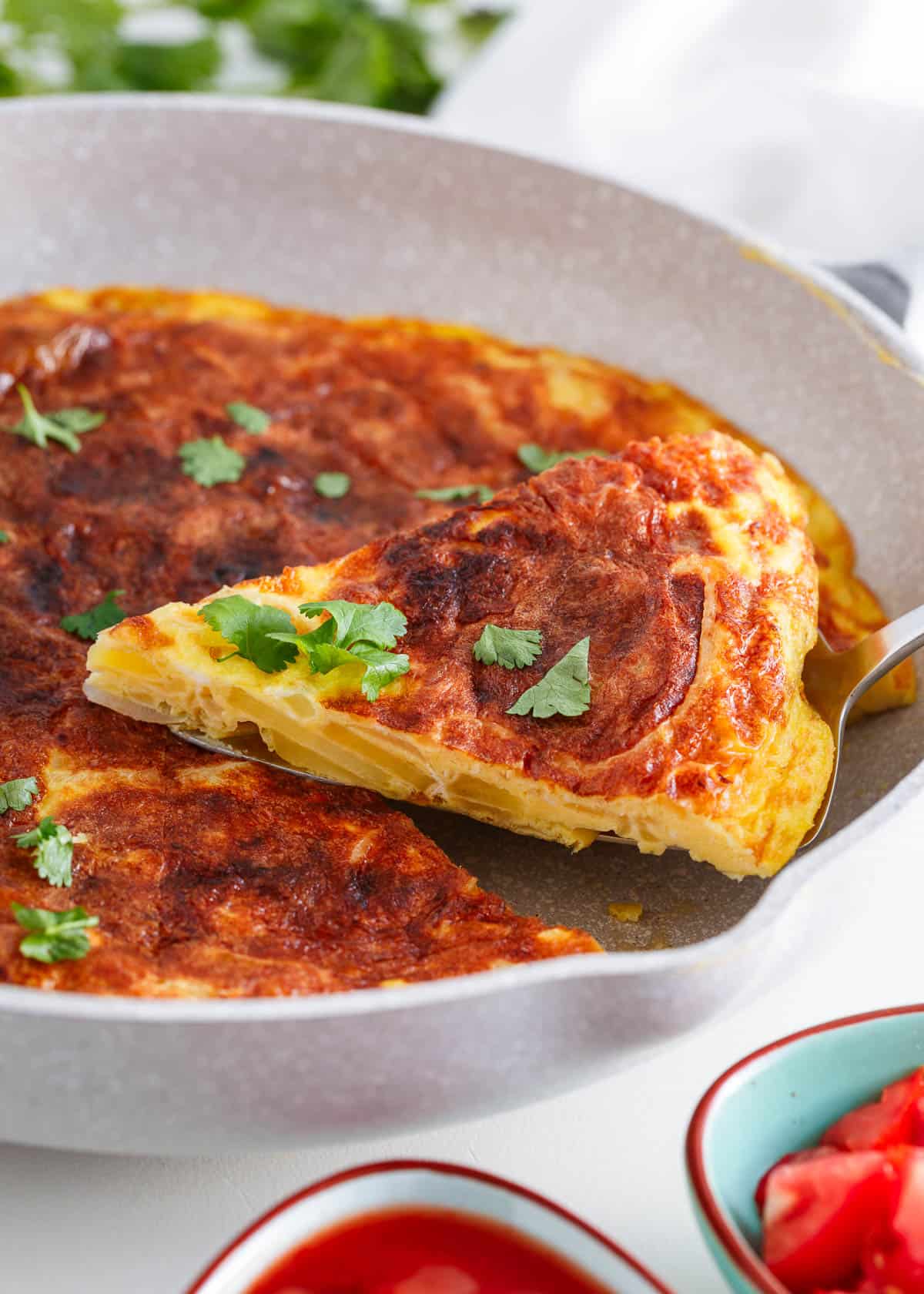 Vegan Tortilla Espanola - Spanish Potato Omelette Recipe