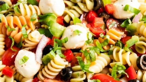 Pasta Salad with Italian Dressing