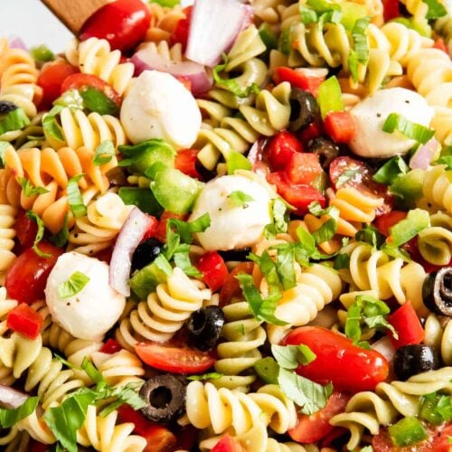 Pasta Salad with Italian Dressing