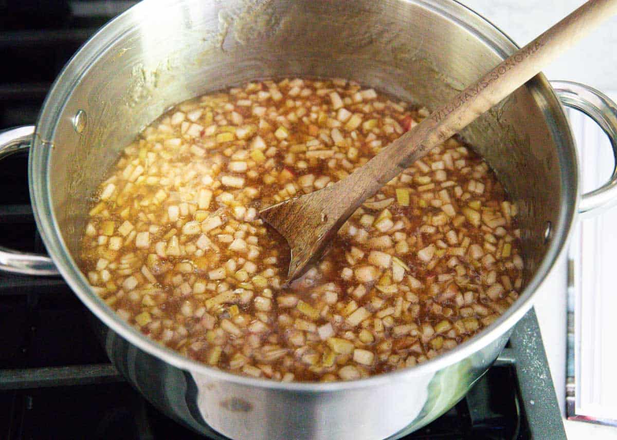 Homemade apple pie filling is perfect for all your fall baking this year! Great for pies, crisps, cakes and more. This delicious recipe is one of my favorite holiday staples!