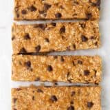 Homemade granola bars.