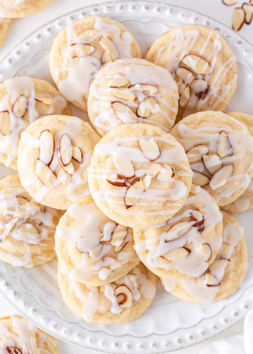 Easy almond cookies recipe i heart naptime