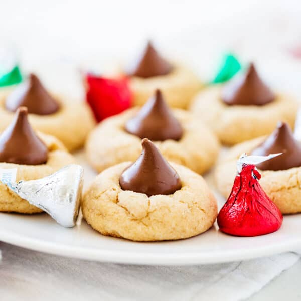 Classic Peanut Butter Blossoms - I Heart Naptime