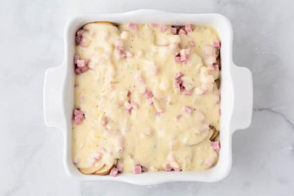 Cheesy Scalloped Potatoes and Ham Recipe - I Heart Naptime