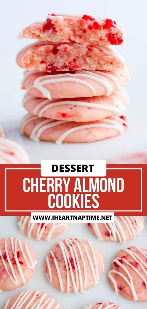 Cherry Almond Cookies I Heart Naptime