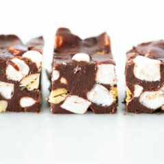 Rocky road fudge.