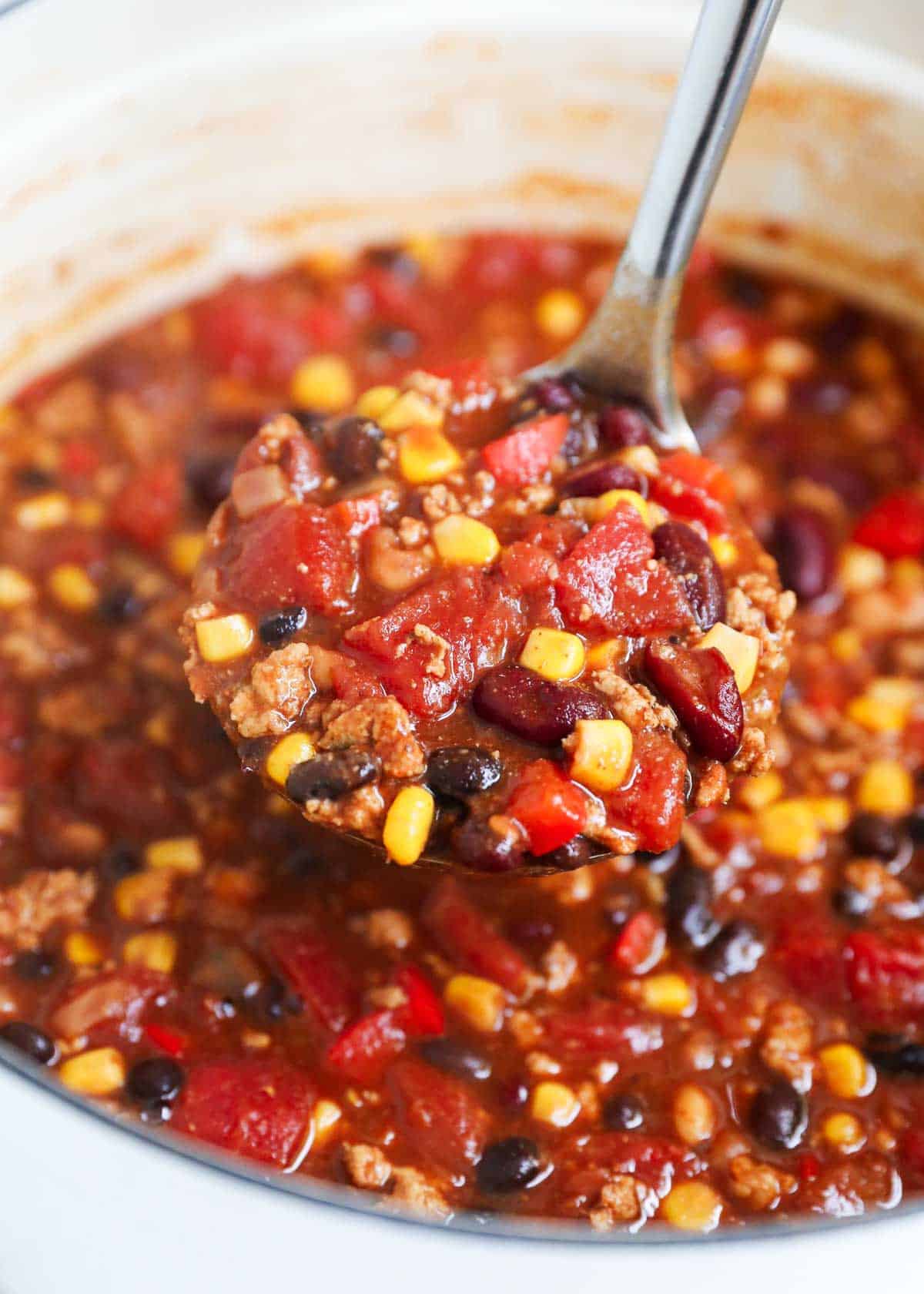 The Best Healthy Turkey Chili Recipe I Heart Naptime