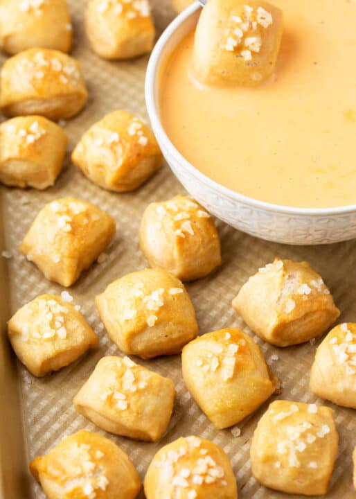 Easy Homemade Soft Pretzel Bites - I Heart Naptime