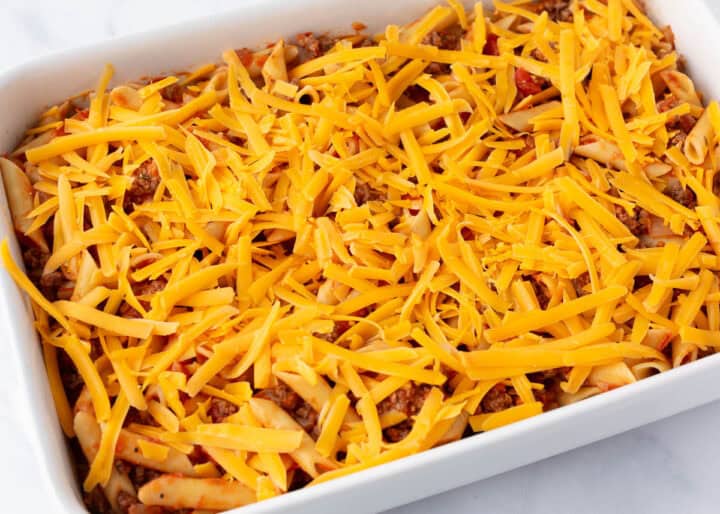 Easy Ground Beef Casserole - I Heart Naptime