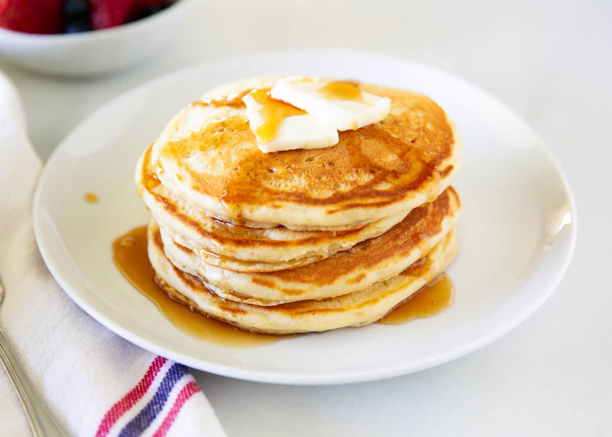 Easy Sourdough Pancakes - I Heart Naptime Easy Sourdough Pancakes - I Heart Naptime