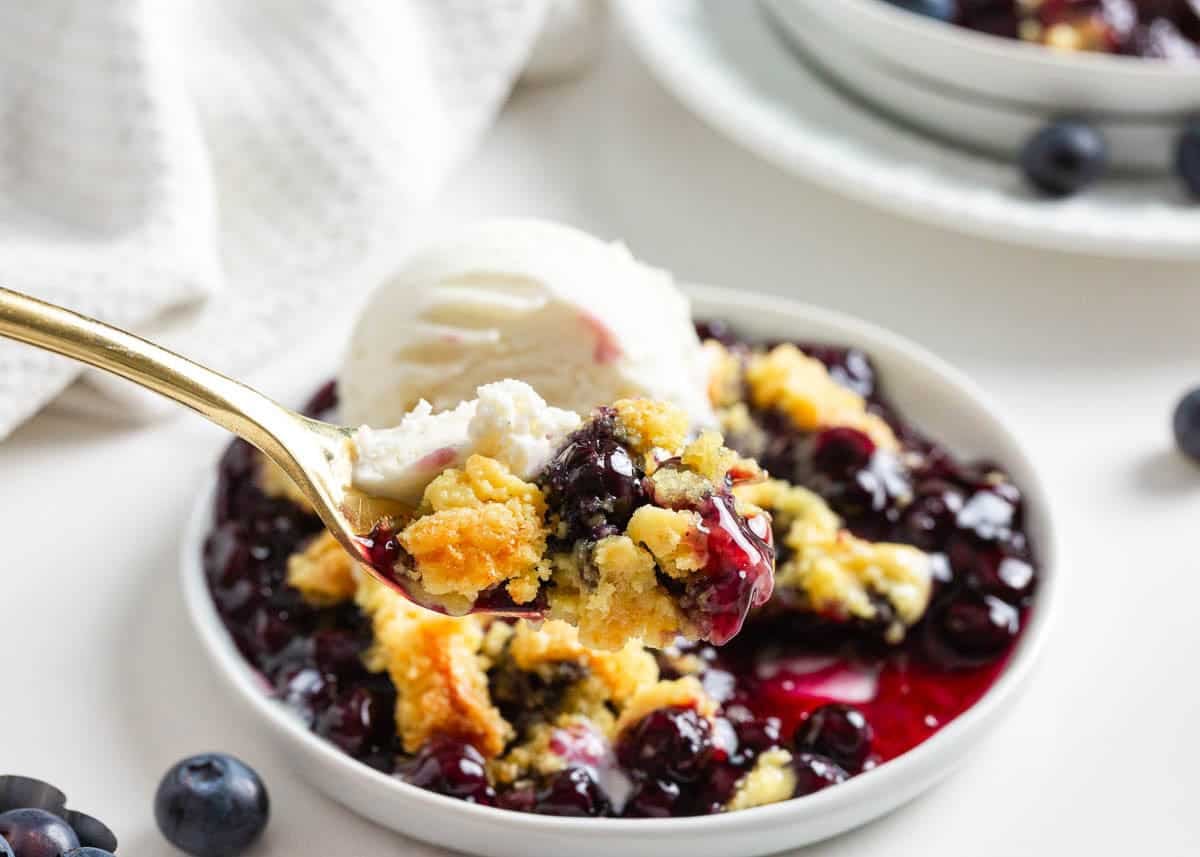 Blueberry Dump Cake
