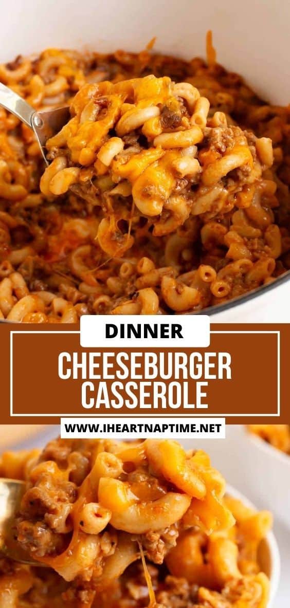 Cheeseburger Casserole - I Heart Naptime