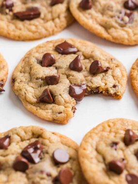 Sourdough chocolate chip cookies.