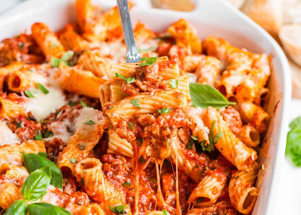 Baked Rigatoni Recipe