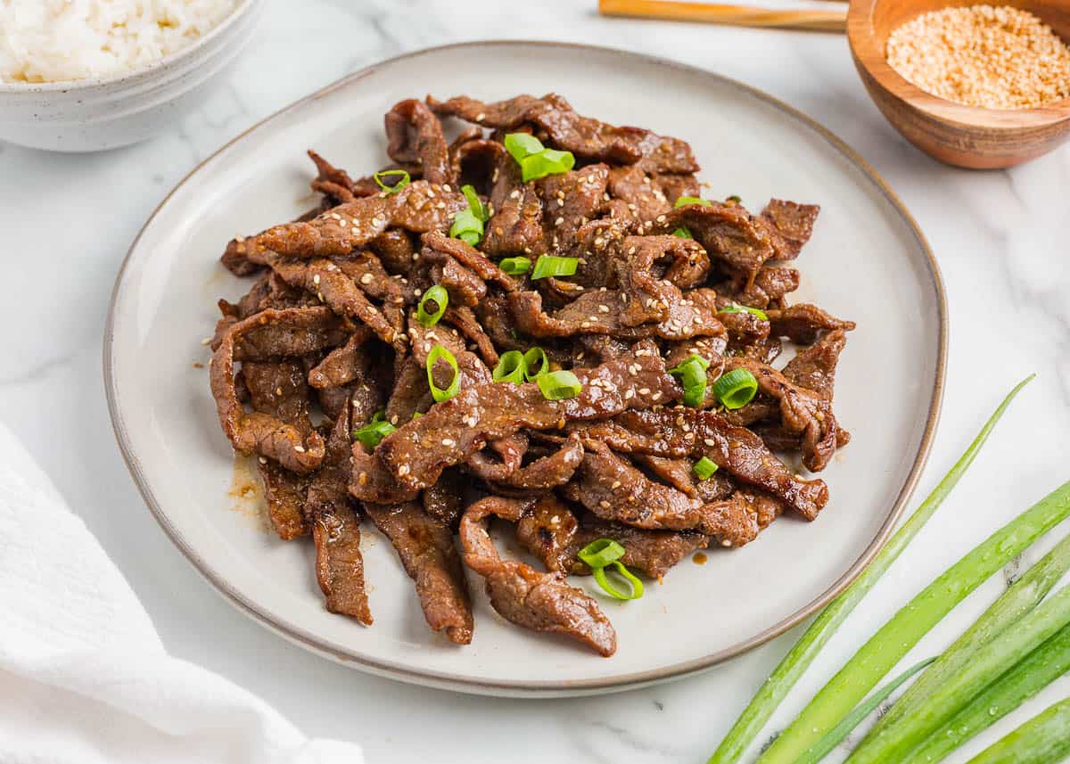Easy Bulgogi (Korean BBQ Beef)