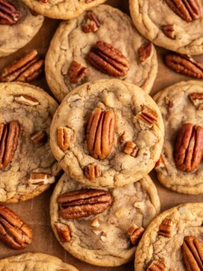 Butter pecan cookies.