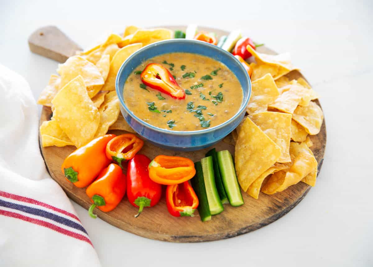 Cottage Cheese Queso Dip