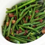 Crockpot green beans.
