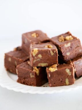 A plate of fantasy fudge.