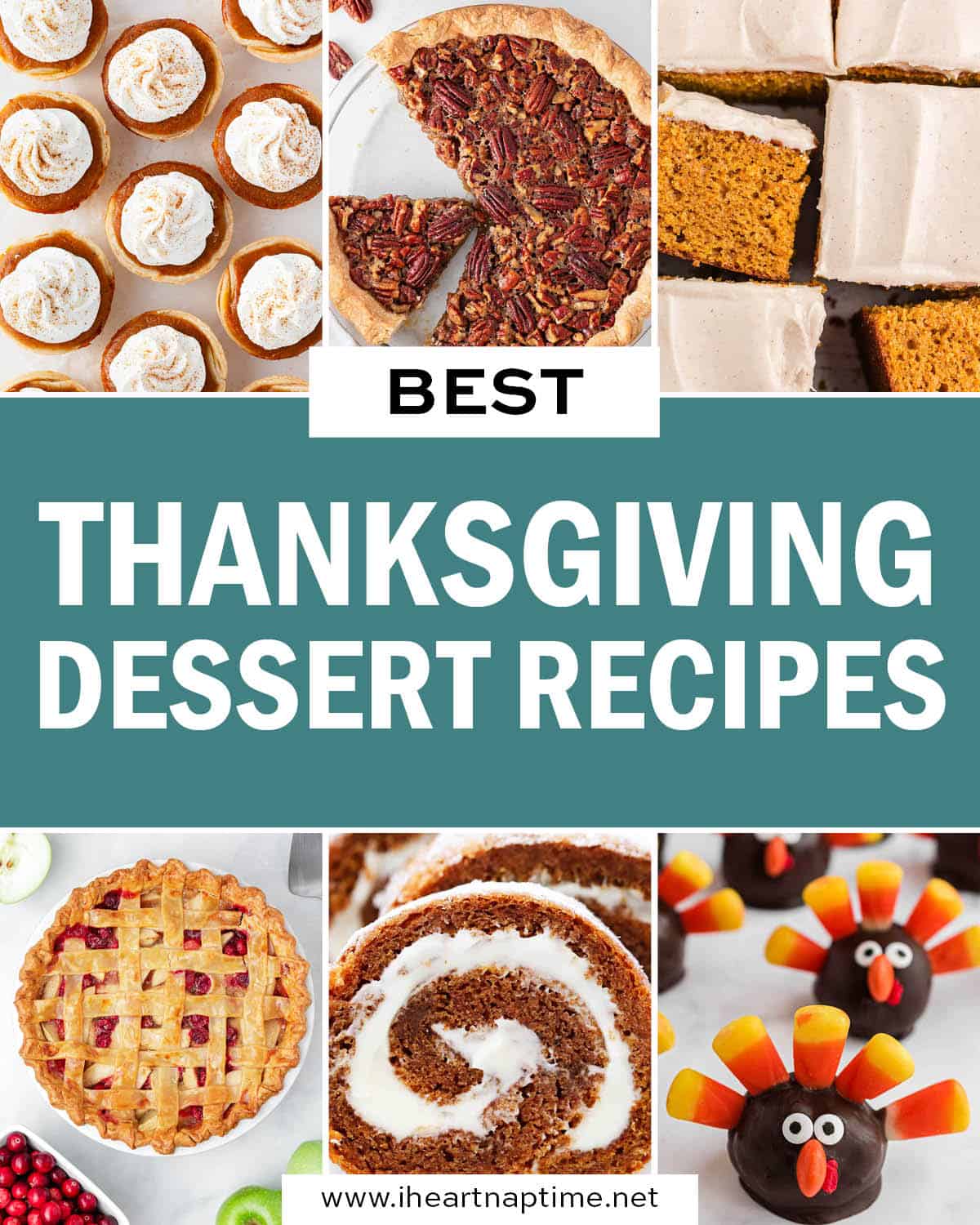 Best Thanksgiving Dessert Recipes - I Heart Naptime