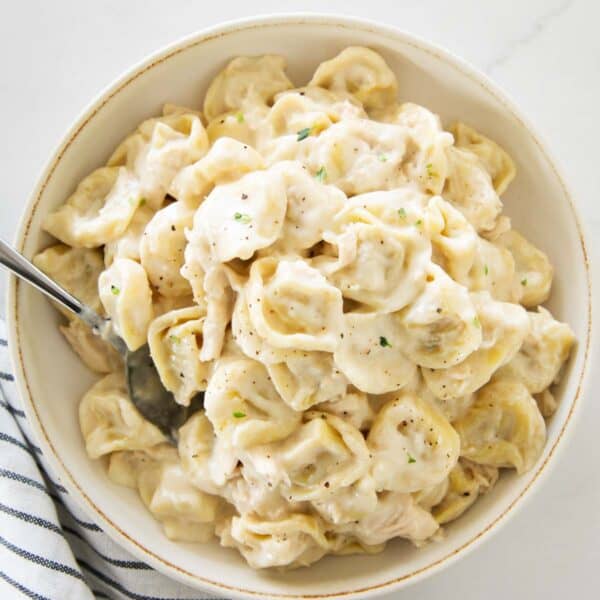 Chicken Tortellini Alfredo - I Heart Naptime