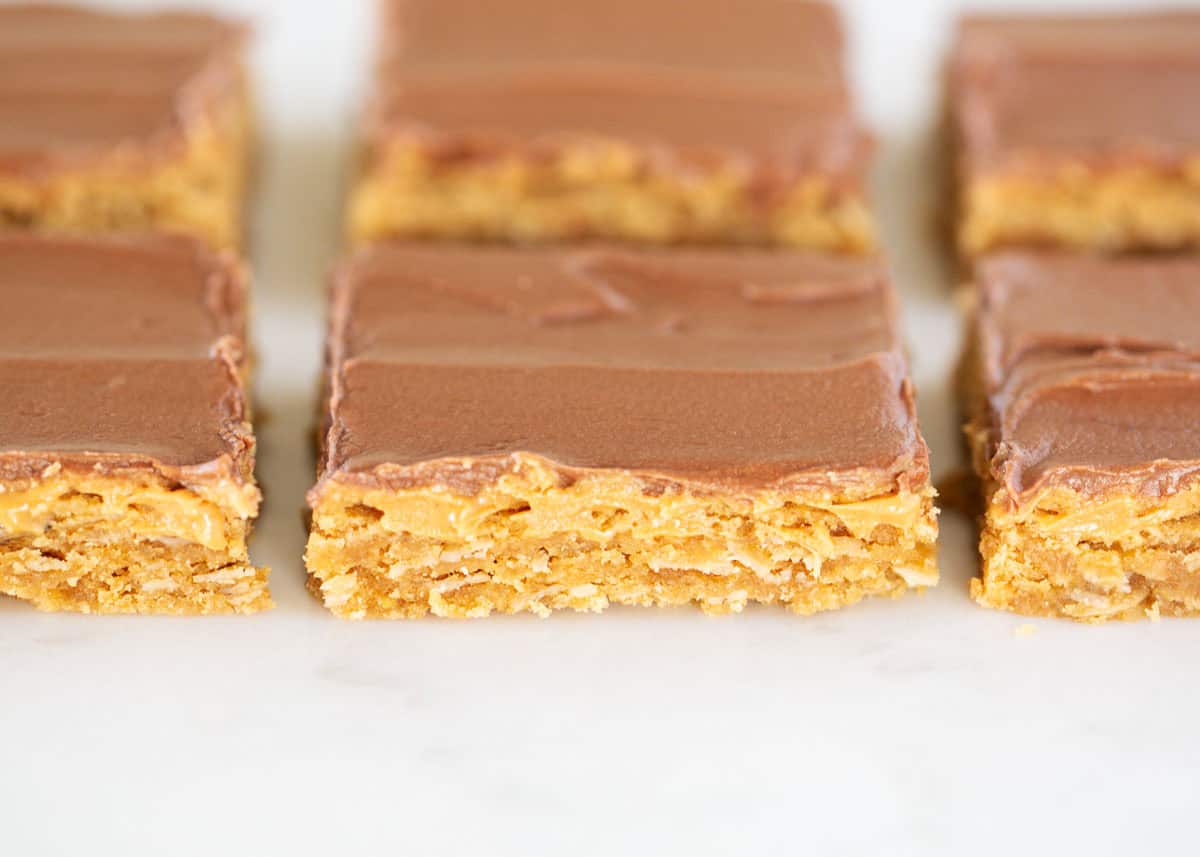 Peanut Butter Lunch Lady Cookie Bars