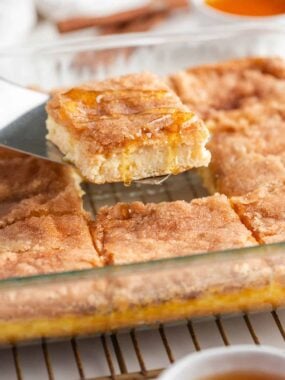 Sopapilla cheesecake bars.