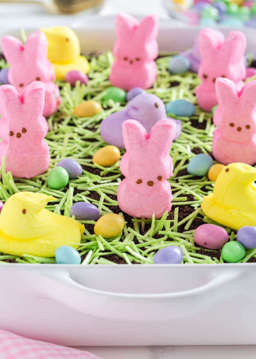 Easter dirt cake.