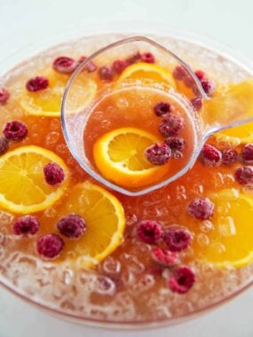 Party punch in a bowl.