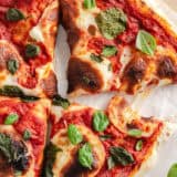 Sourdough discard pizza.
