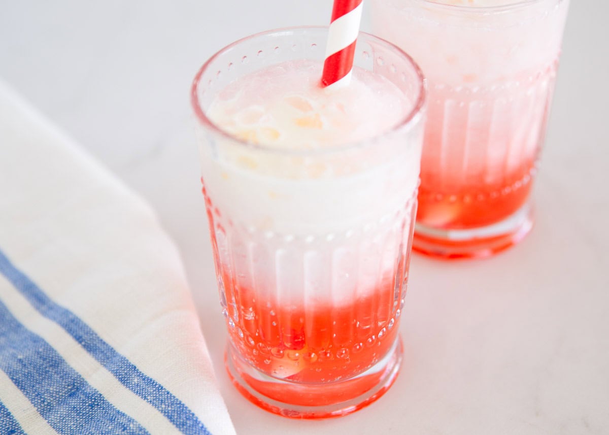 Italian cream sodas.