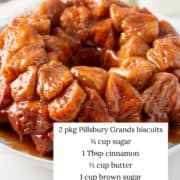 Monkey rolls with ingredients listed.