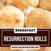 Showing empty tomb of a resurrection roll.