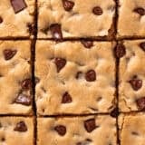 Sliced congo bars.