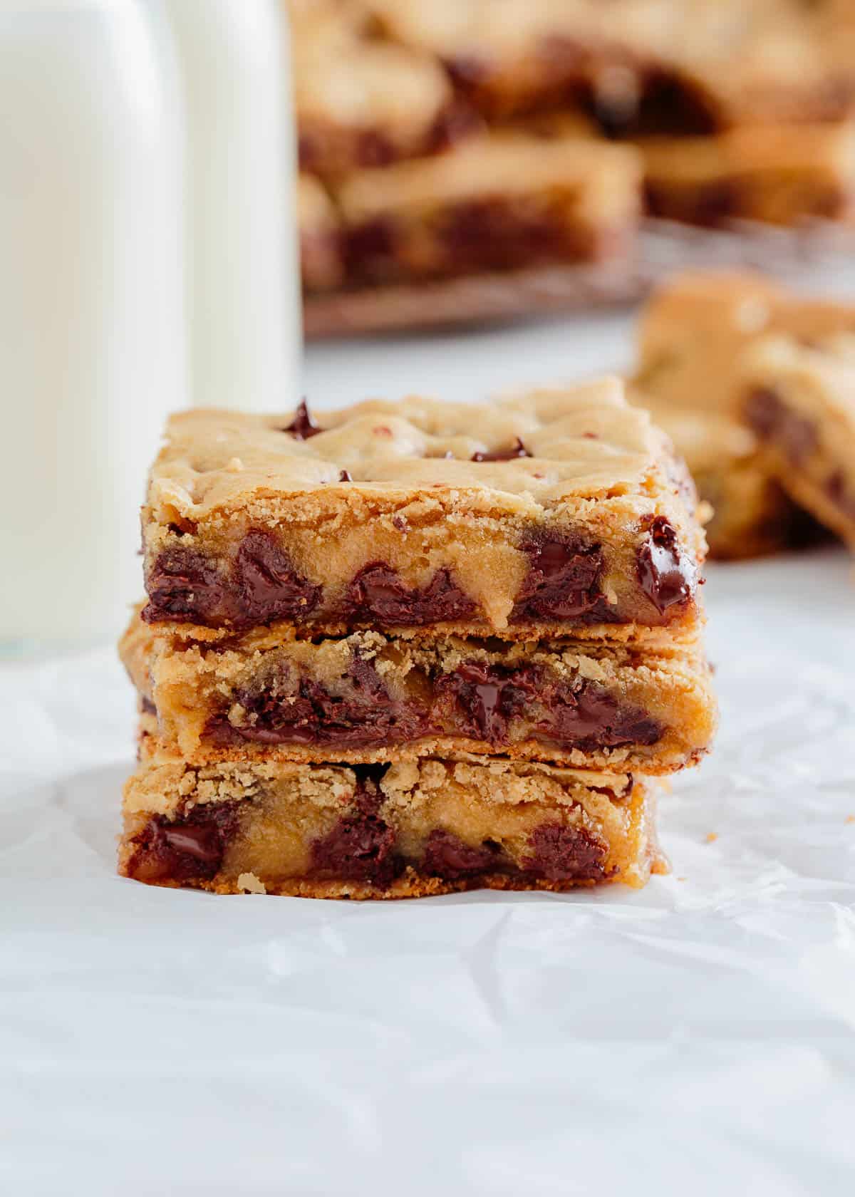 Stack of congo bars.