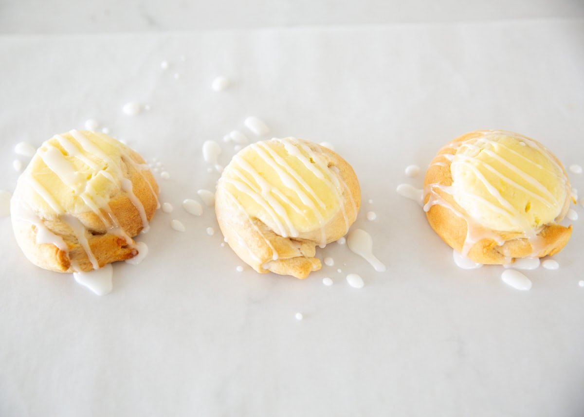 Crescent roll cream cheese danish.