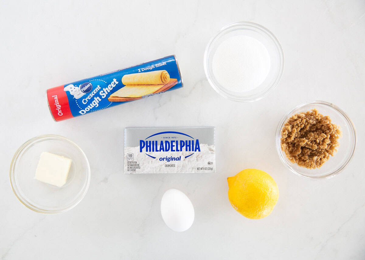 Crescent roll cream cheese danish ingredients.