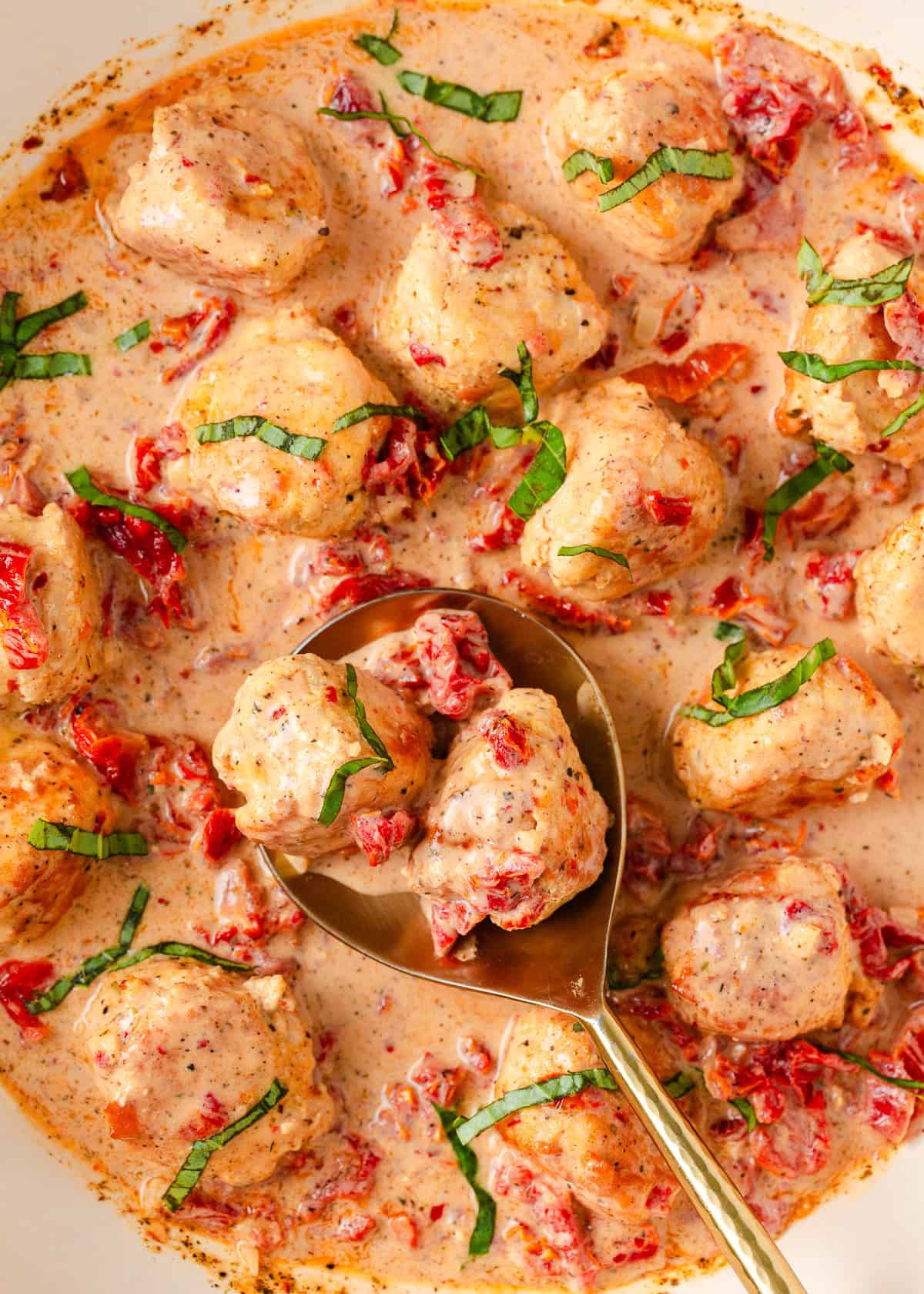 Marry Me Chicken Meatballs - I Heart Naptime