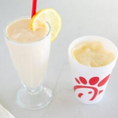 Chick fil a frosted lemonade.