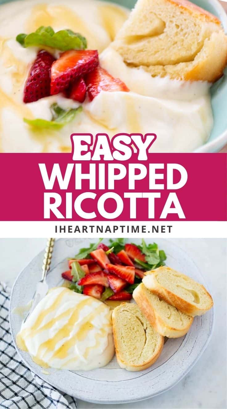 Whipped Ricotta - I Heart Naptime