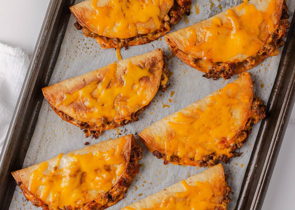 Sheet pan tacos.