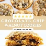 Chocolate chip walnut cookies.