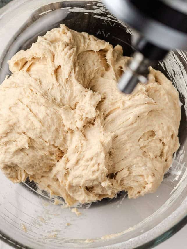 Soft on the inside with a golden, chewy crust, these homemade hoagie rolls are easy to make and instantly upgrade your favorite subs and sandwiches. Hoagie roll dough mixing in a stand mixer until soft and slightly sticky.