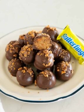 Butterfinger balls.