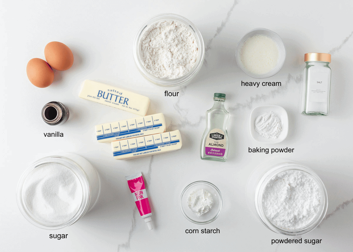 Crumbl cookie ingredient photo.