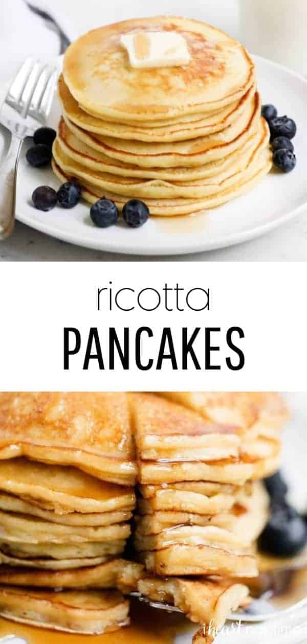 Easy Ricotta Pancakes I Heart Naptime