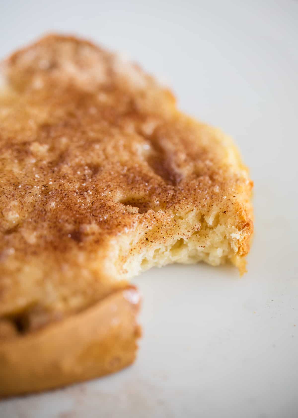 Cinnamon sugar on toast.